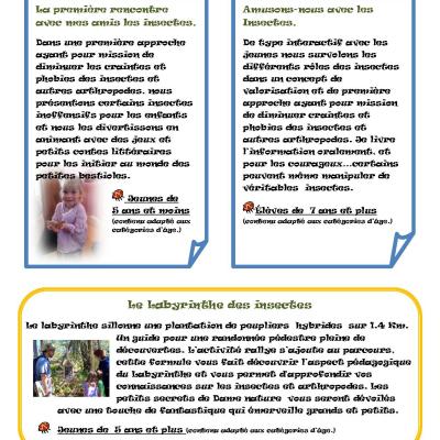 Activités pour CPE et Camps de jours